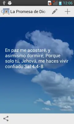 La Promesa de Dios para tí android App screenshot 1