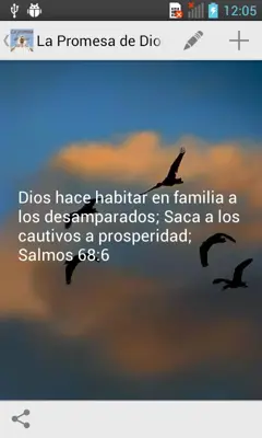 La Promesa de Dios para tí android App screenshot 2